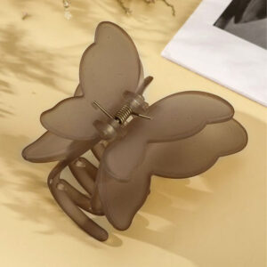 Cocoa Butterfly Claw Clip