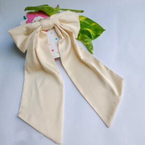 Premium Satin Long Tail Hair Bow