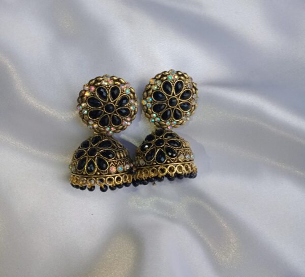 Crystal Noor Jhumkis