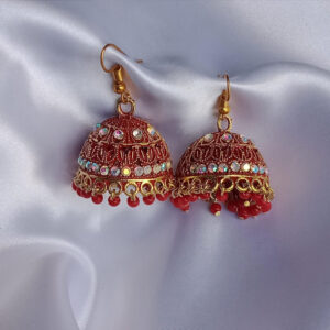 Rosy Bell Jhumkis
