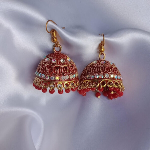 Rosy Bell Jhumkis