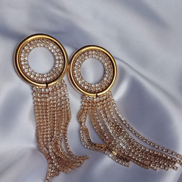 Mid night Glam Earing