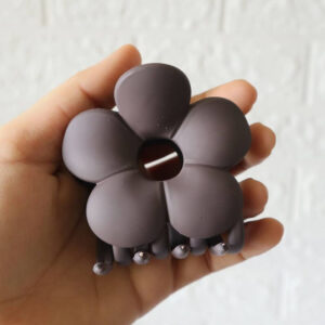 Coffee Brown Claw Clip