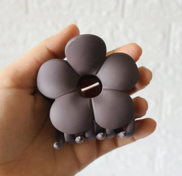 Coffee Brown Claw Clip