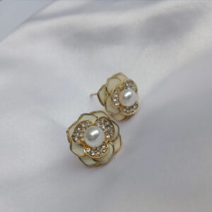 Golden Whisper Studs