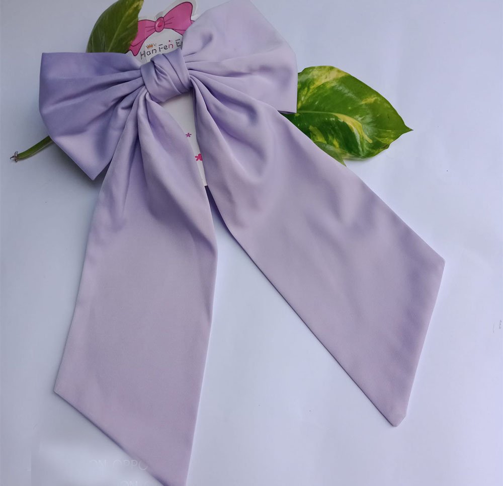 Lavender Hair Bow - Image 2