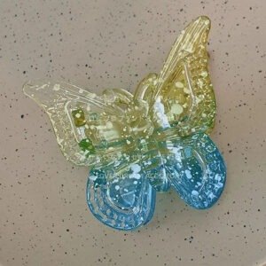 Glitter Butterfly Hair Clip